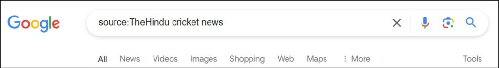 source operator, Google Search Operators Cheat Sheet
